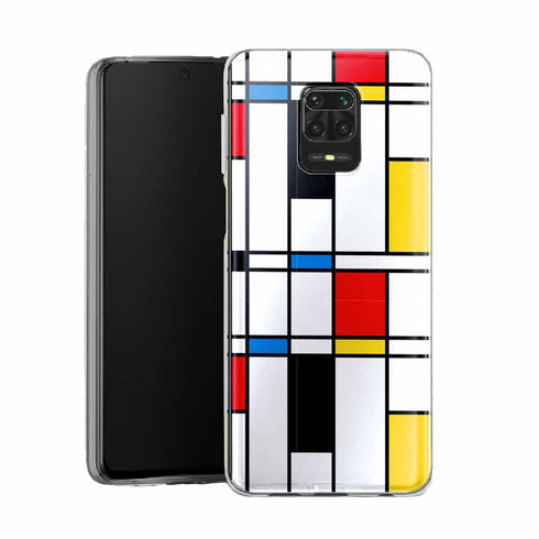 Coque pour Xiaomi Note 9 Geometric abstract - XIAOMI REDMI NOTE 9 PRO